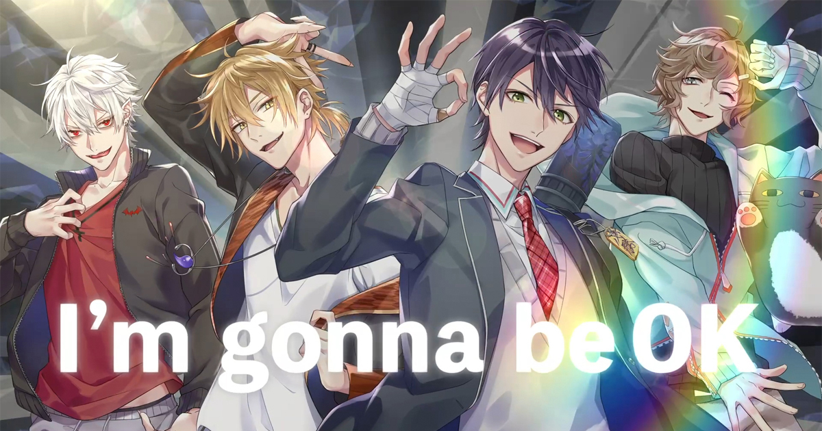 11/27リリース！CD「にじさんじMusic MIX UP!!」より【I'm gonna be OK】 by  咎ノワール(伏見ガク/剣持刀也/葛葉/叶)