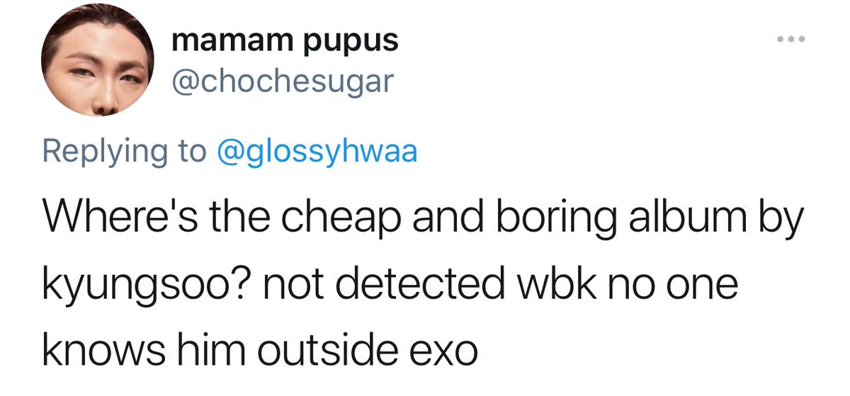 PROTECTDOH's tweet photo. 🚨 [REPORT]

⚠️ User chochesugar is demeaning KS role in military as well as his album.

⚠️ Steps on how to report are provided in the photo below. Report at least 5 times. Do not engage with the tweet!

🔗https://t.co/Bp8jHw3Sgl https://t.co/XhE95MLpUG