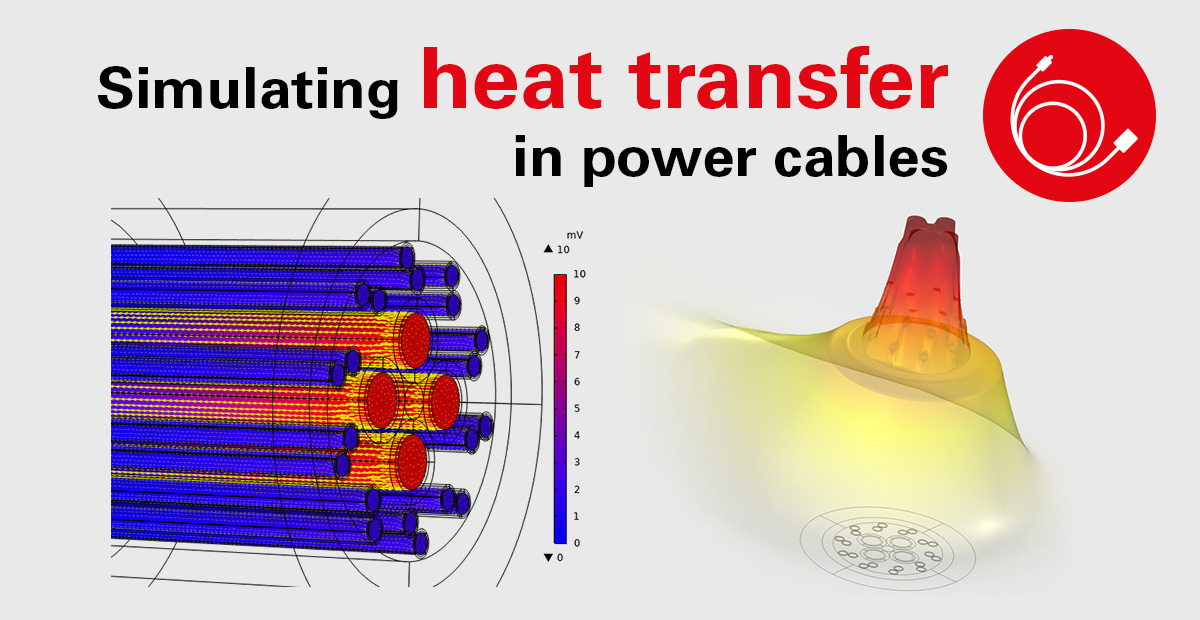 FischerConnect's tweet image. Simulating heat transfer in power cables using the finite element method (FEM) &amp;gt; #FischerConnect Tech Insights blog bit.ly/3nh83cj

#HeatTransfer #FiniteElementMethod #MultiphysicsSimulation #designengineering #cableassemblies #ruggedconnectors