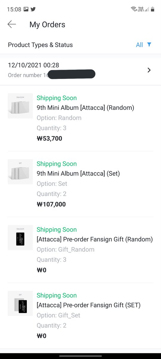 kiujoha1's tweet photo. #Kiupdates status for Weverse Shop turned to ‘Shipping Soon’! https://t.co/fe43eu4mNy