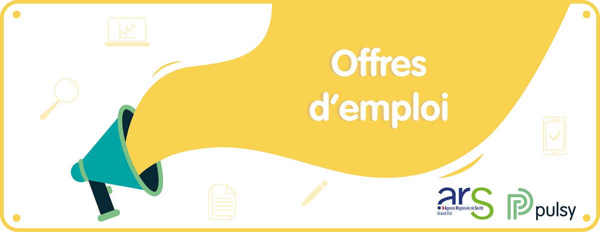 pulsy_grandest's tweet photo. 📣 #Pulsy recrute pour l'@ars_grand_est
Nous recherchons actuellement des Chargés de mission #SEGUR numérique pour 9 sites :
#BarLeDuc #Chaumont #Nancy #Strasbourg #Colmar #Epinal #Metz #Charleville #Troyes
Pour en savoir plus👉 https://t.co/LLGbuhe0wK https://t.co/qZ3SgAudpD