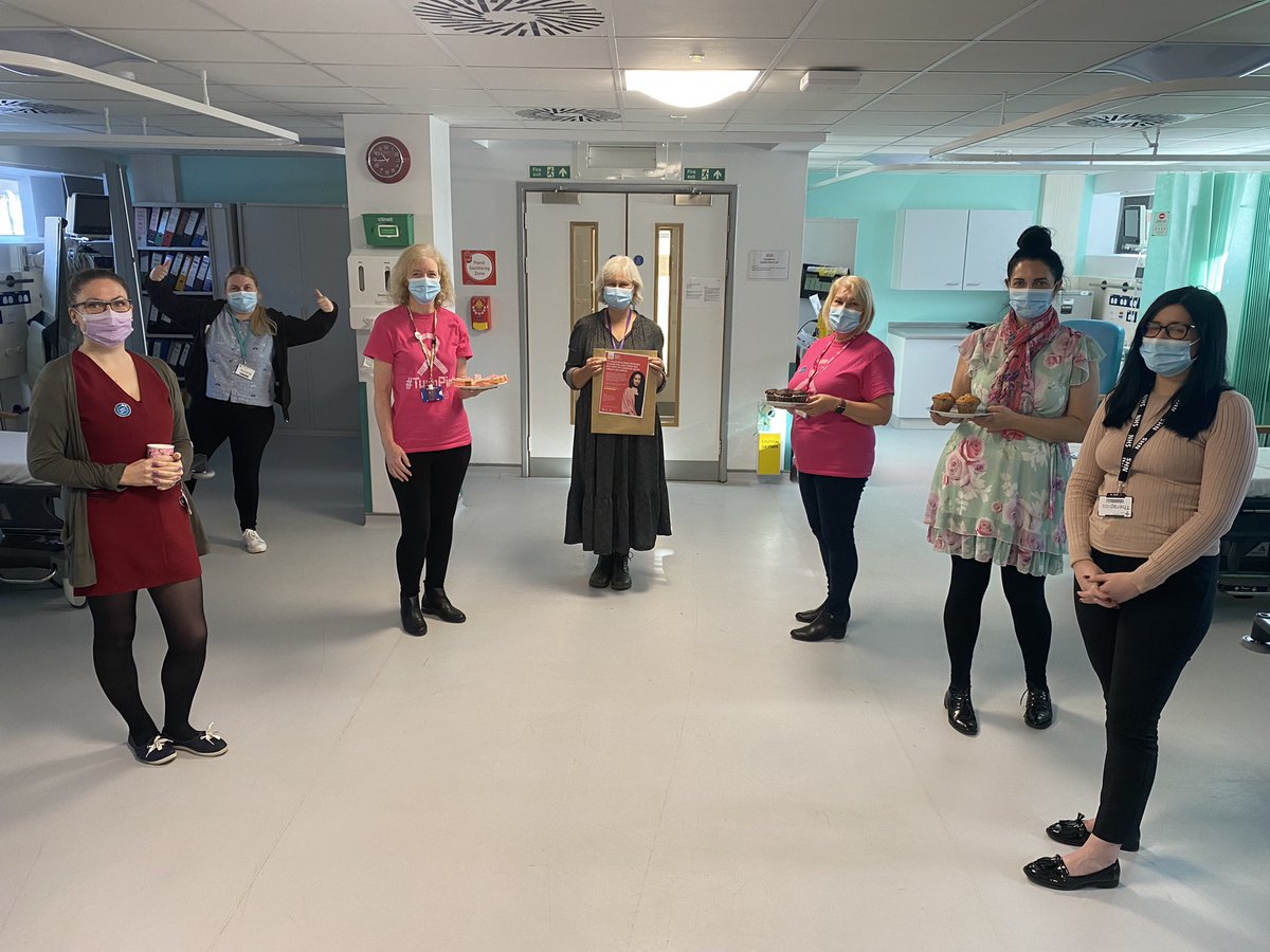 <a href="/ABUHB_Research/">ABUHB R&D Department</a> raising funds for #TurnABUHBPink 🍰 🧁 

<a href="/AneurinBevanUHB/">Aneurin Bevan University Health Board</a> <a href="/hellomynameisEv/">Ev 💙</a> @JudithPagetCEO @Nyrs_Emma <a href="/Lilies_Daisies/">Anna Roynon Reed</a> <a href="/Abby_Waters__/">Abby Waters</a> <a href="/seancutler10/">Sean Cutler</a> <a href="/ClaireP82464900/">Claire Price</a>