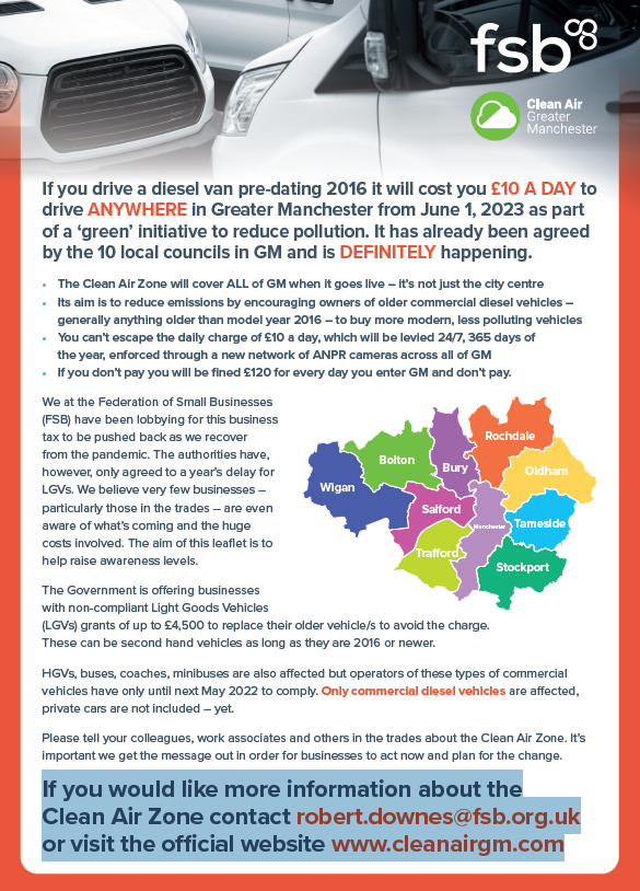 It's reported 3/5 motorists in #London unaware of new #ULEZ charges due Mon. That's nothing, I reckon 8/10 Light Good Vehicle operators in #GreaterManchester are unaware of the Clean Air Zone. <a href="/DVLAgovuk/">Driver and Vehicle Licensing Agency</a> need to step up and send some letters - we know they can! #hgvdrivershortage