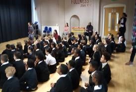 news4trinity's tweet photo. Well done to our Upper Key Stage 2 Faith Team this week for leading their first worship on our theme of courage #chaplaincy #faithteam #courage #trinitarians #livelifeinallitsfullness https://t.co/ZD8ZM6sqaz