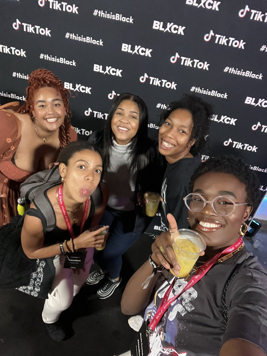NKrystal's tweet photo. We ran 3 events yesterday so you know the @BlackGirlFest team had to enjoy at @tiktok_uk #thisisblack event! β€οΈππΎπ https://t.co/s6rJqbM7T8
