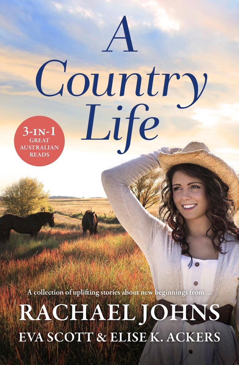 I'm so excited to share the news that I have been included in a print only bind-up with fabulous authors Rachael Johns and @EvaScottWriter.

A COUNTRY LIFE will be available on 30 March 2022, but is available for pre-order now!

#newrelease #preorder #authornews