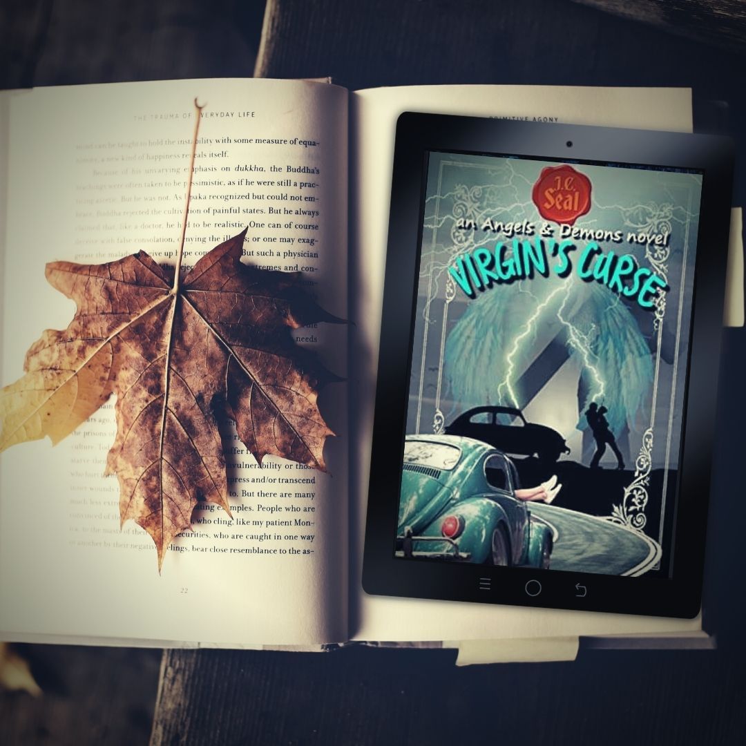 RussellCatrin's tweet photo. #Review on #VirginsCurse by #JCSeal

My rating: ⭐⭐⭐⭐⭐

https://t.co/uq46bnXxMI

#Bookblogger 
#Bookreview 
#Bibliophile 
#Bookworm 
#Book 
#Books  
#Bookaddict 
#Booknerds 
#Booklovers 
#Read 
#Reader 
#Readingismagic
#LoveBooks
#Lovetoread https://t.co/ZeUrNt22TK