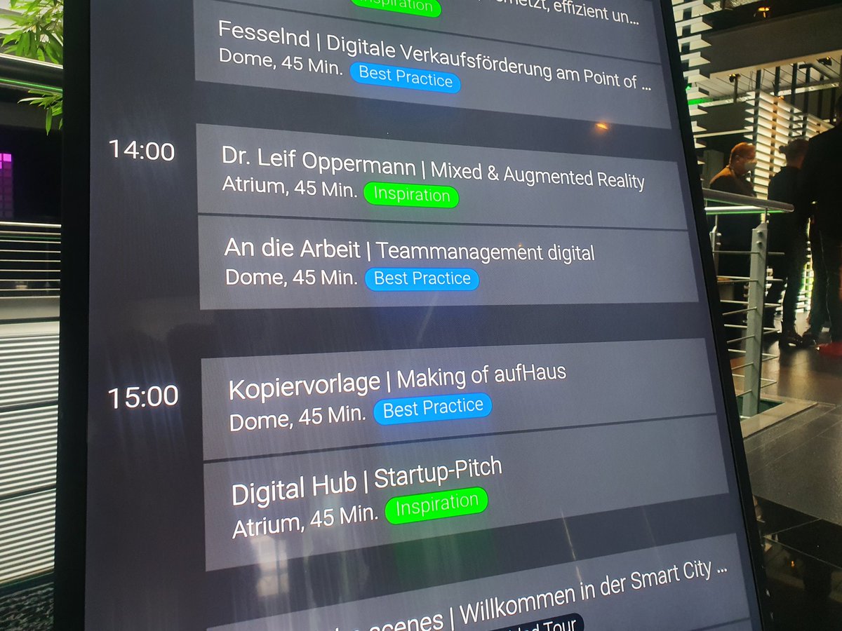 koeffi's tweet photo. Gleich um 15 Uhr startet unser #Startup Pitch auf der #pushcon im Atrium mit @EchometerDE, @Desknow3, SYTE und @urbanhiveDE. Kommt rum! https://t.co/ZYQ9eUWZ3v