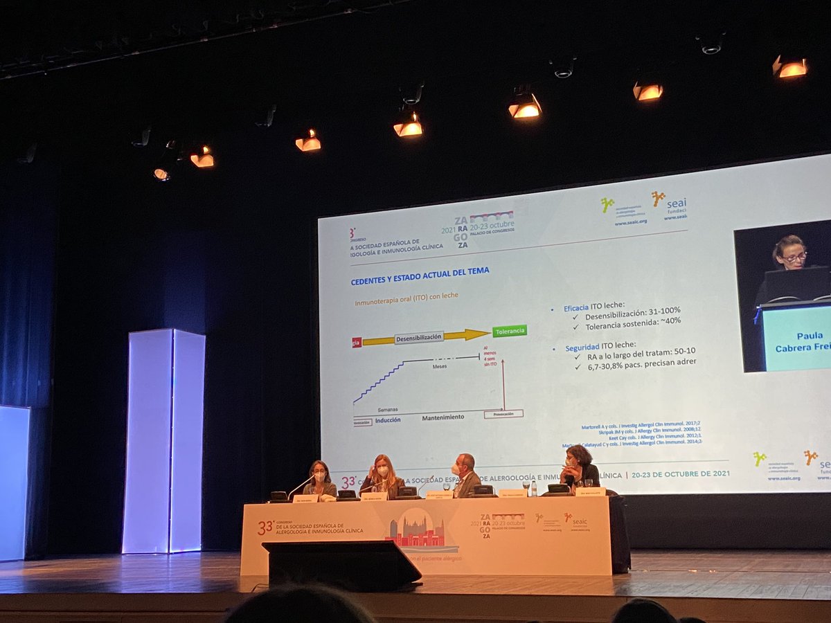 <a href="/marquesita77/">Rosa Muñoz</a> <a href="/MonicaAntonG/">Mónica Antón Gironés</a> <a href="/SEAIC_Alergia/">SEAIC</a> gran asistencia a la presentación de proyectos #SEAIC2021  gran acierto de incluir en la sesión plenaria. Proyectos de calidad y actualizados