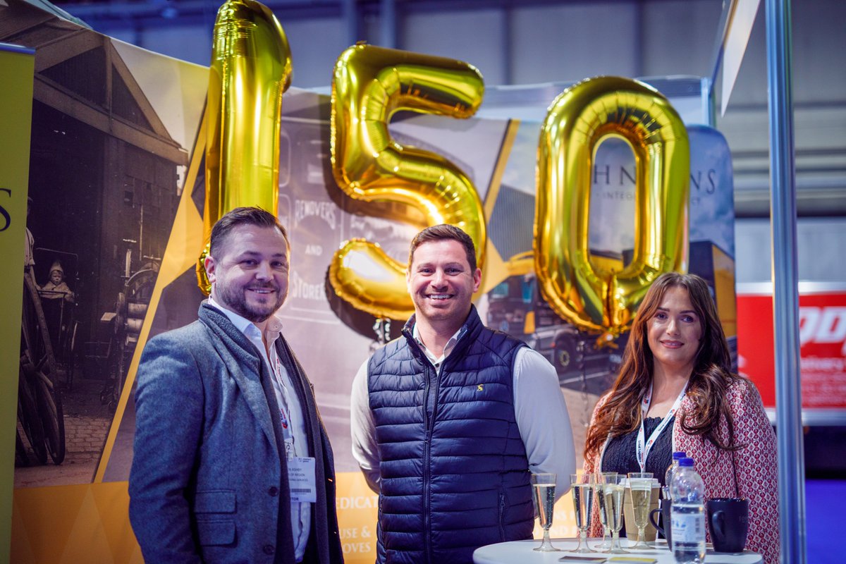 Johnsons1871Ltd's tweet photo. We had a fantastic final day at the @multimodal Exhibition in @thenec 📍
It's been a wonderful week of getting to know new people, and seeing a lot of familiar faces 🤝
We'd like to thank everyone who joined us to celebrate our 150th Birthday 🍰🥂
#multimodal21 #logistics https://t.co/4CZKUgBnJV