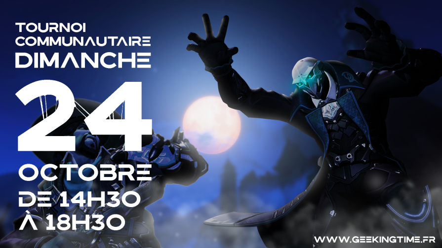 GeekingTime's tweet photo. Tournoi #Overwatch, ce dimanche 24 Octobre à 14h30 !
🏆Format LoserBraket !
📋 Comme toujours, Bronze ou Grand Master soyez les bienvenus chez GETI
🎥Un cast présent toute l'après midi !
DETAILS ET INSCRIPTIONS : https://t.co/LBCsCVIXRV https://t.co/RwPHcxe2j4