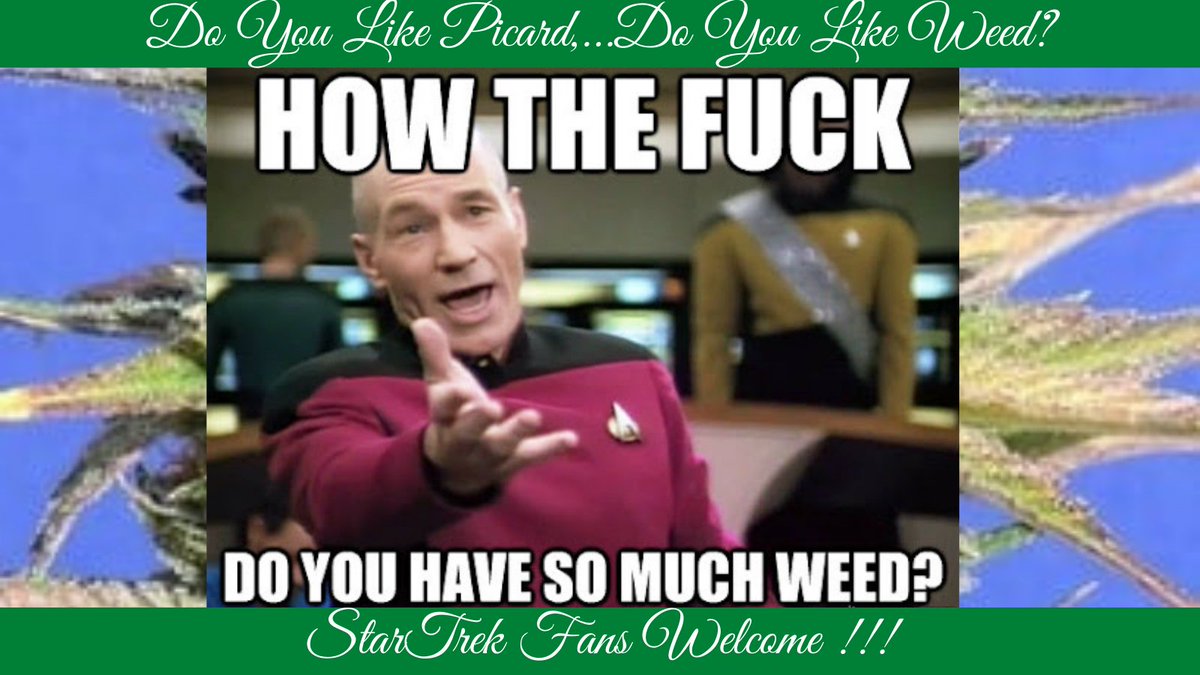 Urban420Apparel's tweet photo. Do u Like Picard,...
Do U Like Weed,...
Just a Random Meme.
I'M Stoned Treki,...

#cannabis #marijuana #hemp #cbd #weed https://t.co/lqq5Cxn7m7