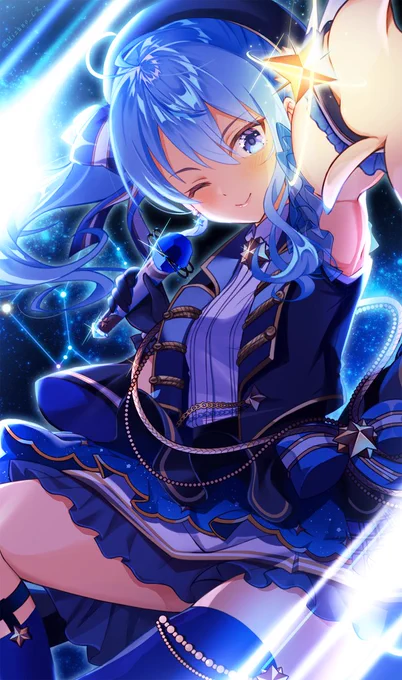 そうだ彼女は星だった- #ホロライブ #星街すいせい #ほしまちぎゃらりー #かがやくほしまち https://t.co/Gid62VVDH7 
