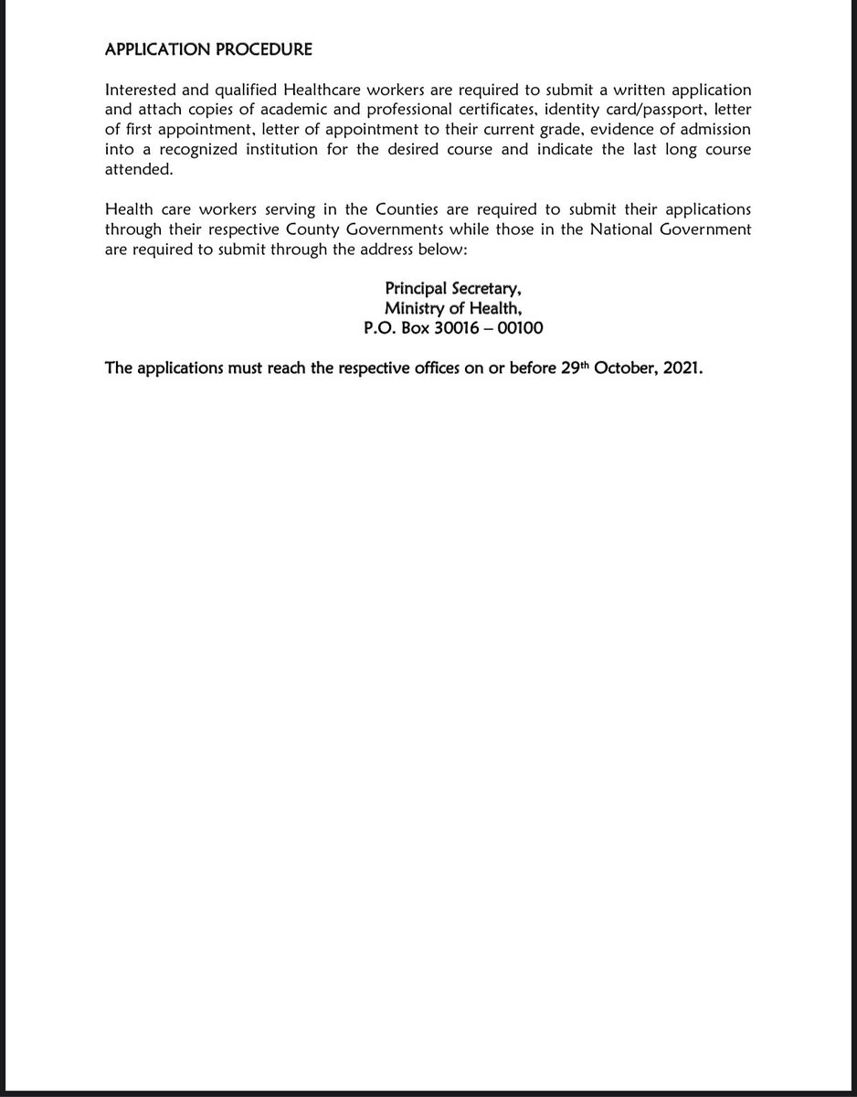 TasksandTrips's tweet photo. Health Care Workers Scholarship
RT widely.
.
More jobs here: https://t.co/KqTlHgoIMk
.
#TasksandTrips #Ikokazi #IkoKaziKe https://t.co/0CnICj2DLL
