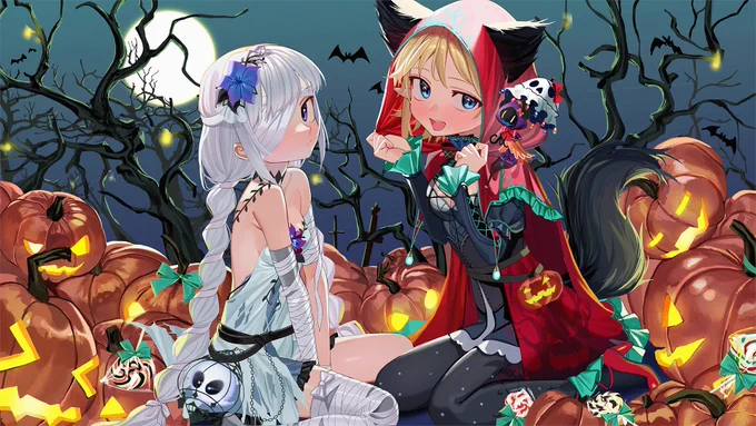 ハロウィン🎃🎃
#マナリフ #マナシスリフレイン 