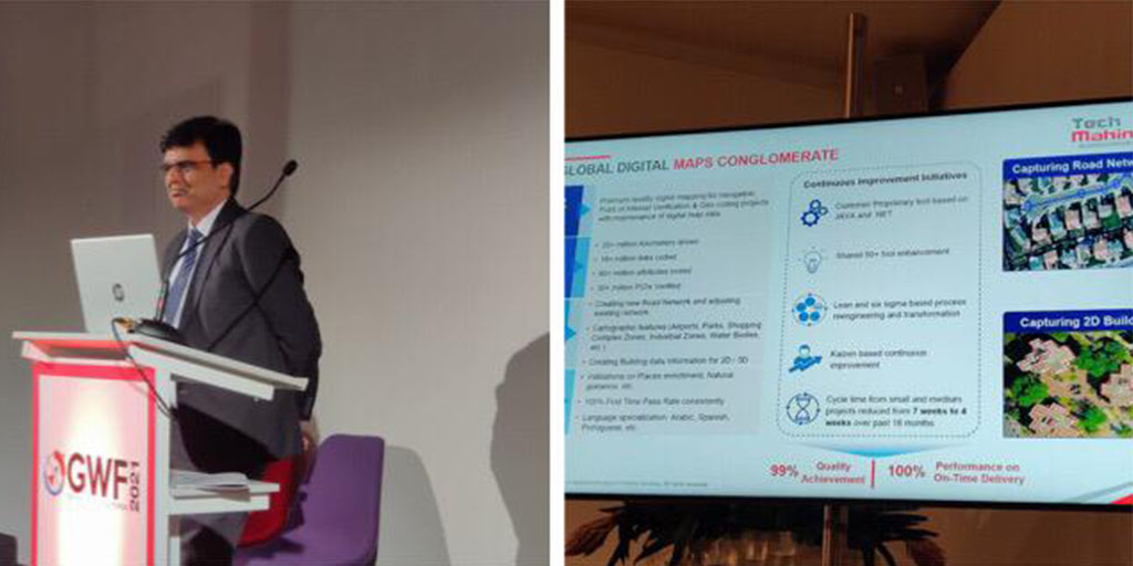 tech_mahindra's tweet photo. @Rai_Consulting and Aert Korteweg represented @tech_mahindra on the global platform of @GeospatialM and interacted with officials from leading global brand to demonstrate our GIS capabilities. Here’s a glimpse from the event.
#TechMInUK https://t.co/66Crj1DRFQ