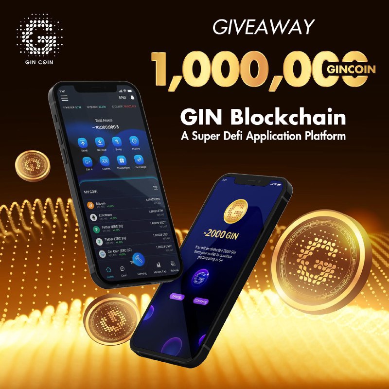 🚀 Airdrop: Gin Coin
💰 Value: $12 (150 $GIN) 
👥 Referral: $40 (500 $GIN) Top 200
📊 Exchange: CoinTiger, CMC, CoinGecko
🗞 News: winner list on 25th November

Talk with the Telegram Bot
t.me/GinCoinAirdrop…

#Airdrop #FreeAirdrop #AirdropCrypto #CryptoTownEU #Airdrops