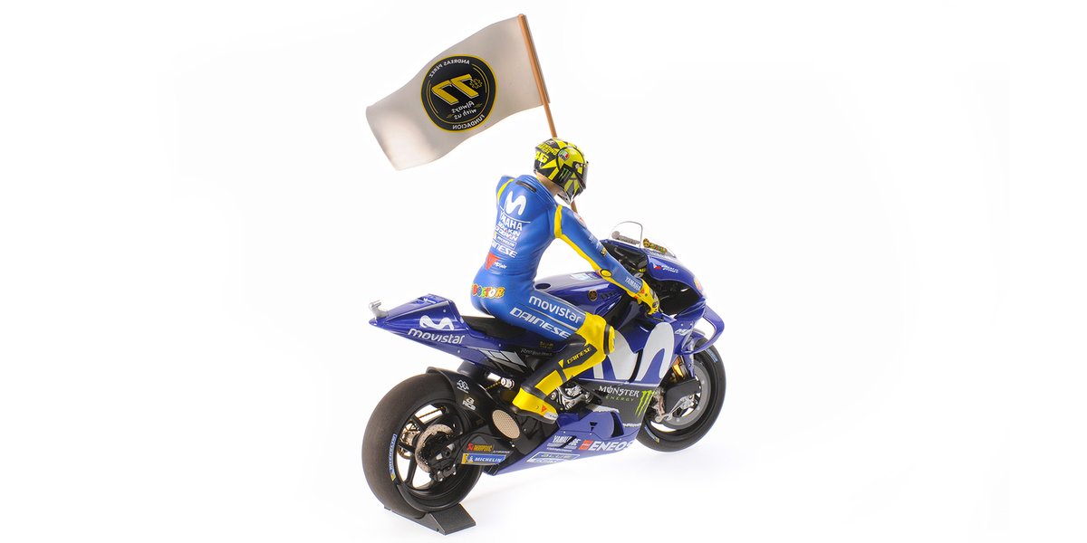 MinichampsReal's tweet photo. 💥 Sofort lieferbar 💥
💥 Modelle im Maßstab 1:12 💥
122183246 YAMAHA YZR-M1 – MOVISTAR YAMAHA – VALENTINO ROSSI – MOTOGP CATALUNYIA 2018 – W/ FIGURINE W/ FLAG - L.E. 1002 pcs.
Hier klicken für weitere Informationen
https://t.co/iyfD6XunAB https://t.co/uHEPlsR5d2