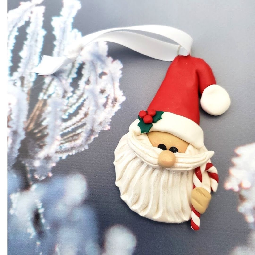 KatsJewelDesign's tweet photo. Excited to share the latest addition to my #etsy shop: Christmas Ornament Handmade Handcrafted Tree Hanging Santa With Candy Cane White Ribbon Teacher Gifts Holiday Basket Fillers Small Gifts https://t.co/cfNDIBcHwZ #red #christmas #white #treeornaments #redsanta #sant https://t.co/5pITBgRD5V