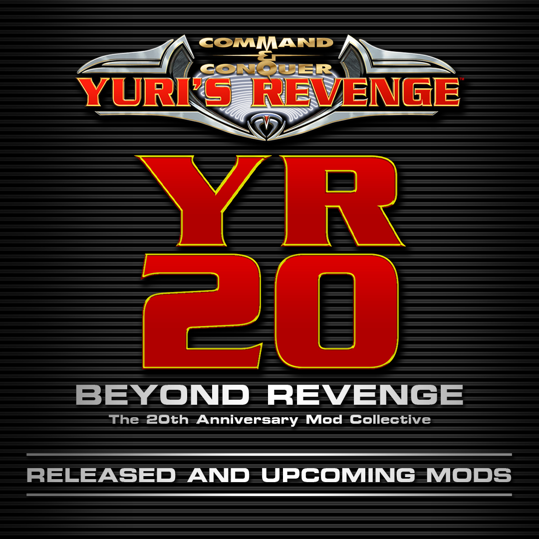 I've made a mod collective post in CnC Community Facebook page for the 20th Anniversary of Yuri's Revenge, go check them out!

facebook.com/groups/command…