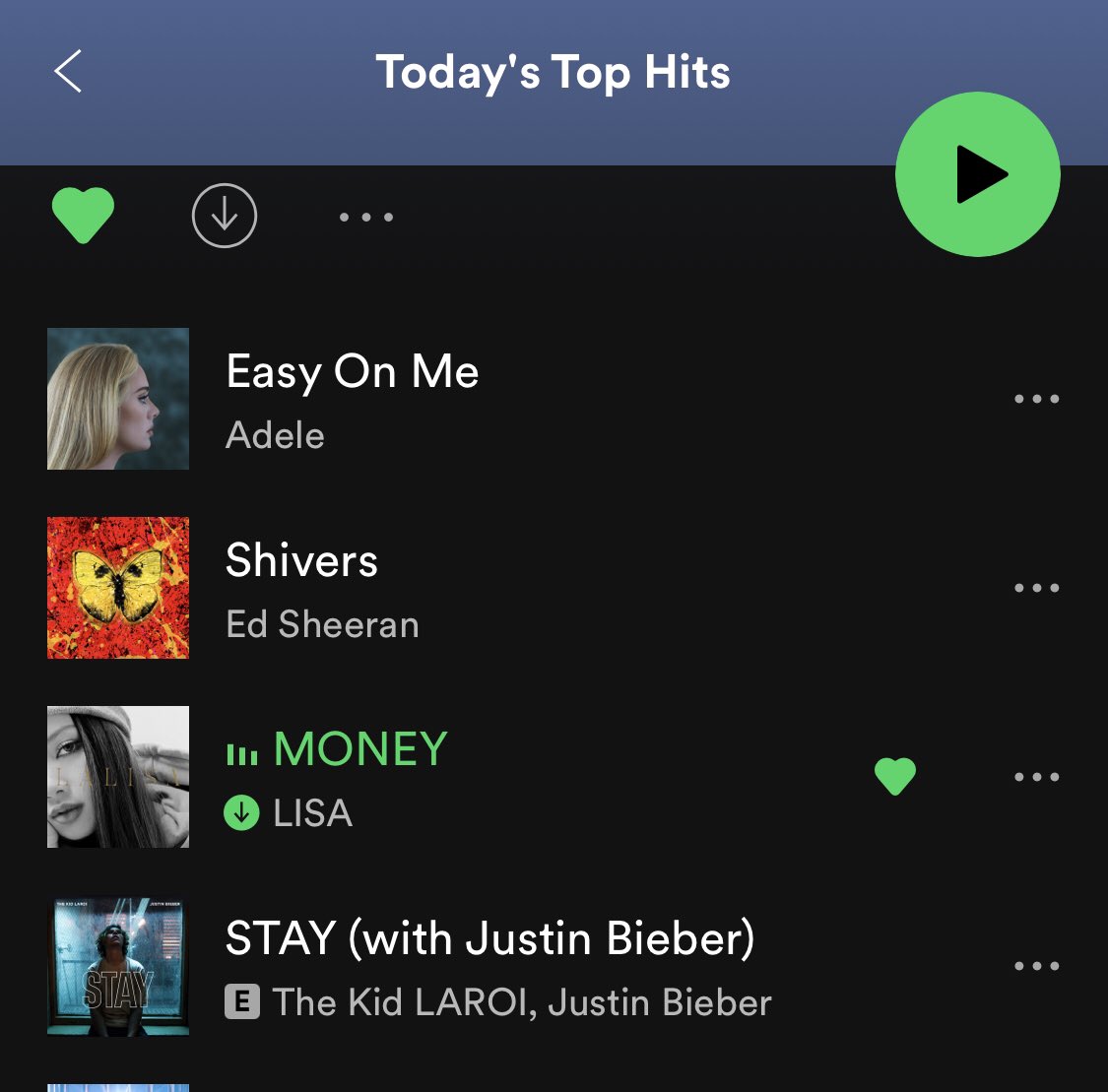 BLACKPINKCNTRAL's tweet photo. “MONEY” rises to #3 on Today’s Top Hits! LISA is the first K-pop soloist to be on the cover of Spotify's biggest playlist.

🎧 https://t.co/4H5BUlf90C
블랙핑크 리사 #LISA #블랙핑크 #리사 @ygofficialblink @BLACKPINK https://t.co/B8EJM0F333