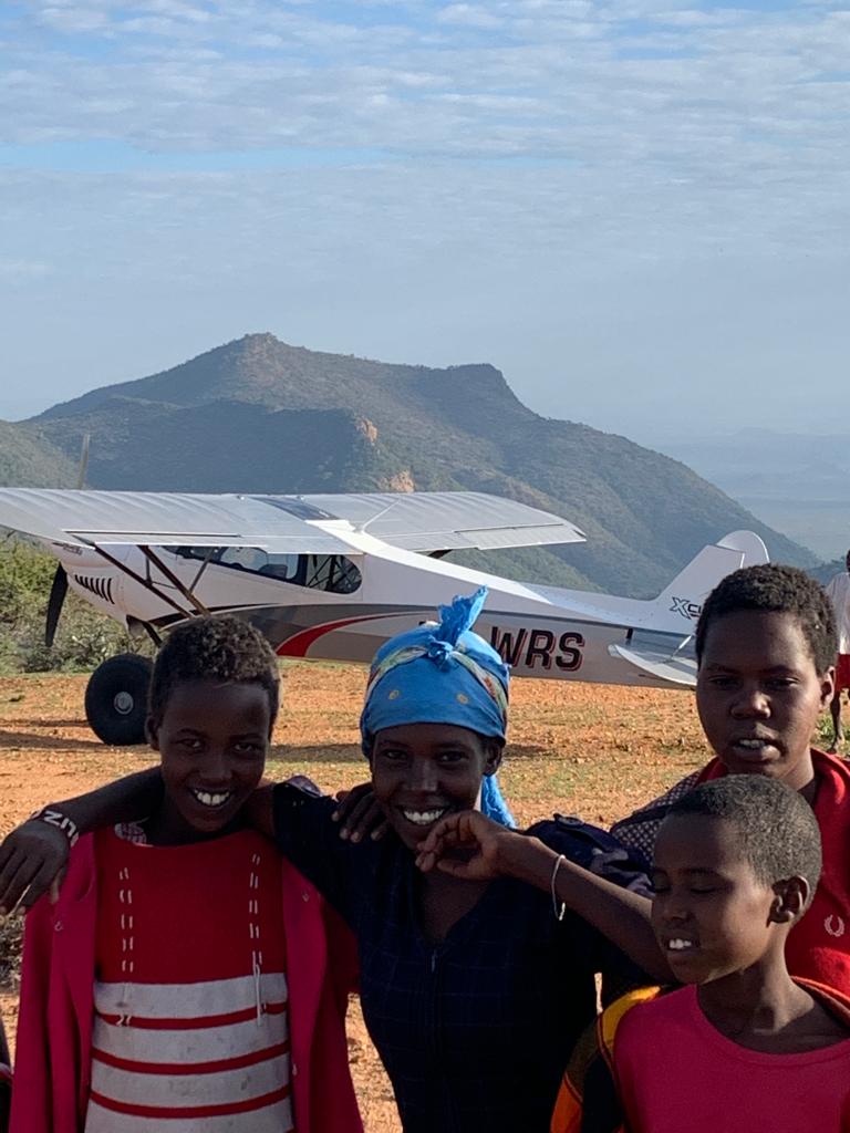 NaibungaC's tweet image. So just as @MDconservation was doing some air wildlife patrols in a chilly morning, noticed a newly graded airstrip in our HQs, WakumbeHills &amp;amp; decided to try landing. Then poof safely lands. Children were excited to see the first airplane lands here 🥰🥰. 
@NRT_Kenya 
@EUinKenya