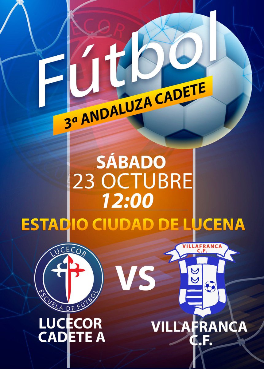 MellizoF's tweet photo. Buenos días, os dejo un cartelillo que he diseñado para el equipazo de mi amigo @cominoktxo @thalion_ 
@LucecorC  Cadete A
#GoLucecor 💪🏼 https://t.co/pzYKD56IIE