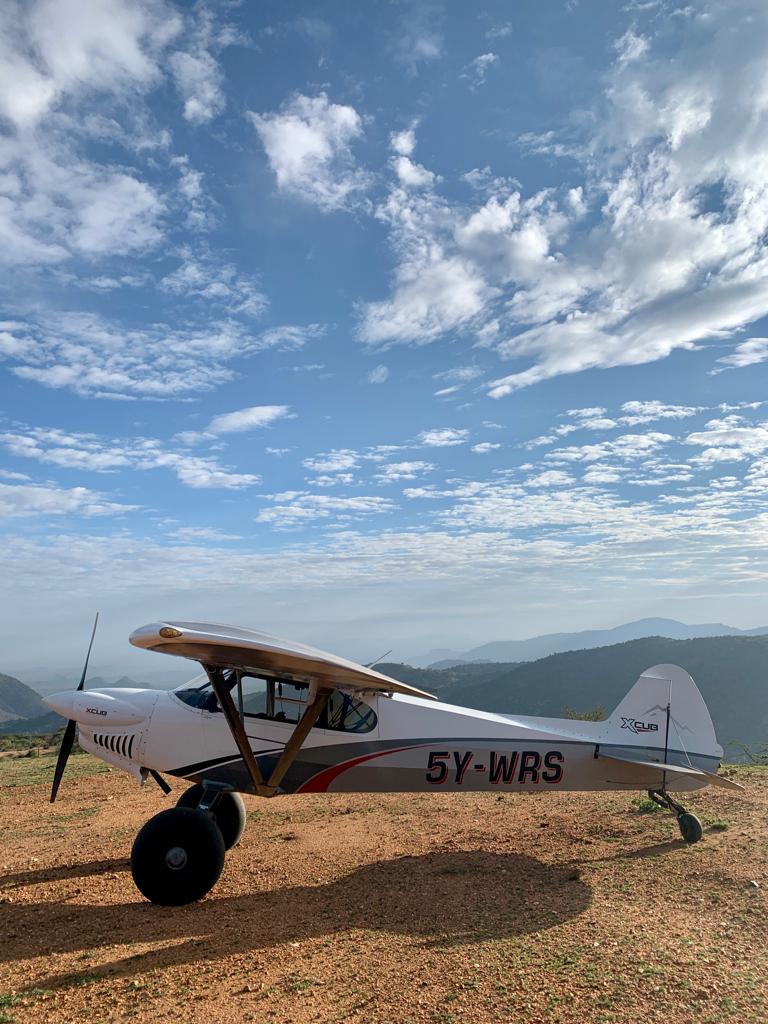 NaibungaC's tweet image. So just as @MDconservation was doing some air wildlife patrols in a chilly morning, noticed a newly graded airstrip in our HQs, WakumbeHills &amp;amp; decided to try landing. Then poof safely lands. Children were excited to see the first airplane lands here 🥰🥰. 
@NRT_Kenya 
@EUinKenya
