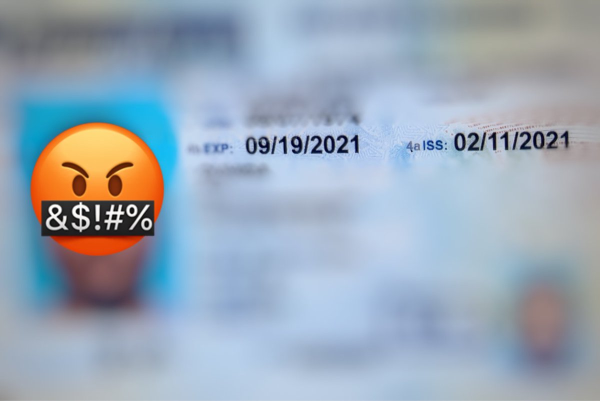 WithholdingR's tweet photo. States should not link #DriverLicenses expiration dates to #EAD’s expiration dates, drivers licenses should be good for 5 years and for EVERYONE, simply Because @USCIS DOESN’T HONOR ISSUING #EAD’s ON TIME ANYMORE…and that’s a FACT!!
Look at my driver license from this year!! https://t.co/y7yG22KBNk