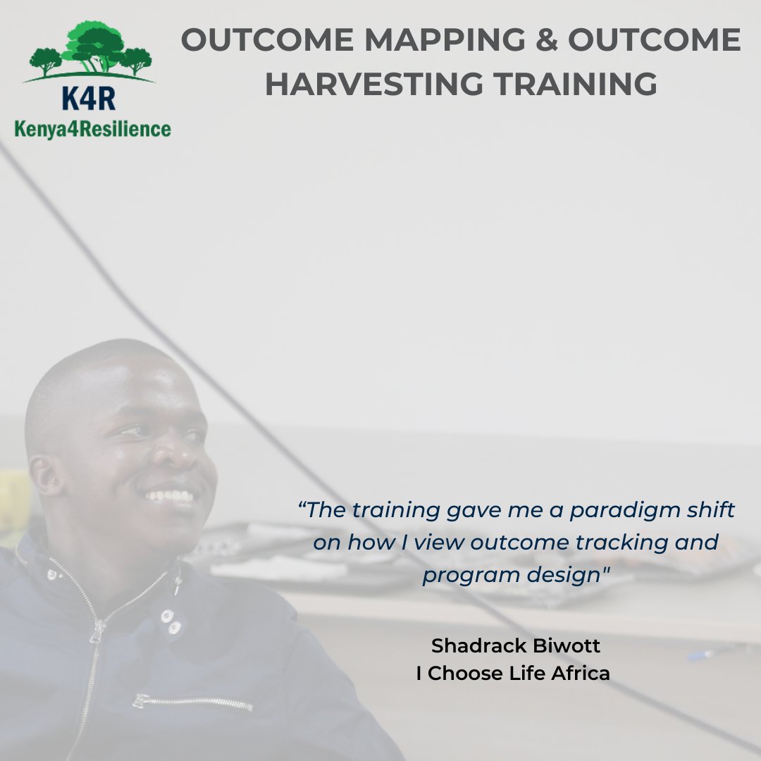 K4Resilience's tweet image. #Throwback to the #OutcomeMapping and #OutcomeHarvesting (OM/OH) Training.  
What is Outcome Harvesting (0H)🤷🏿 ?
~  is used to identify, formulate, analyse and interpret what was achieved and how, regardless of whether it was pre-defined or not