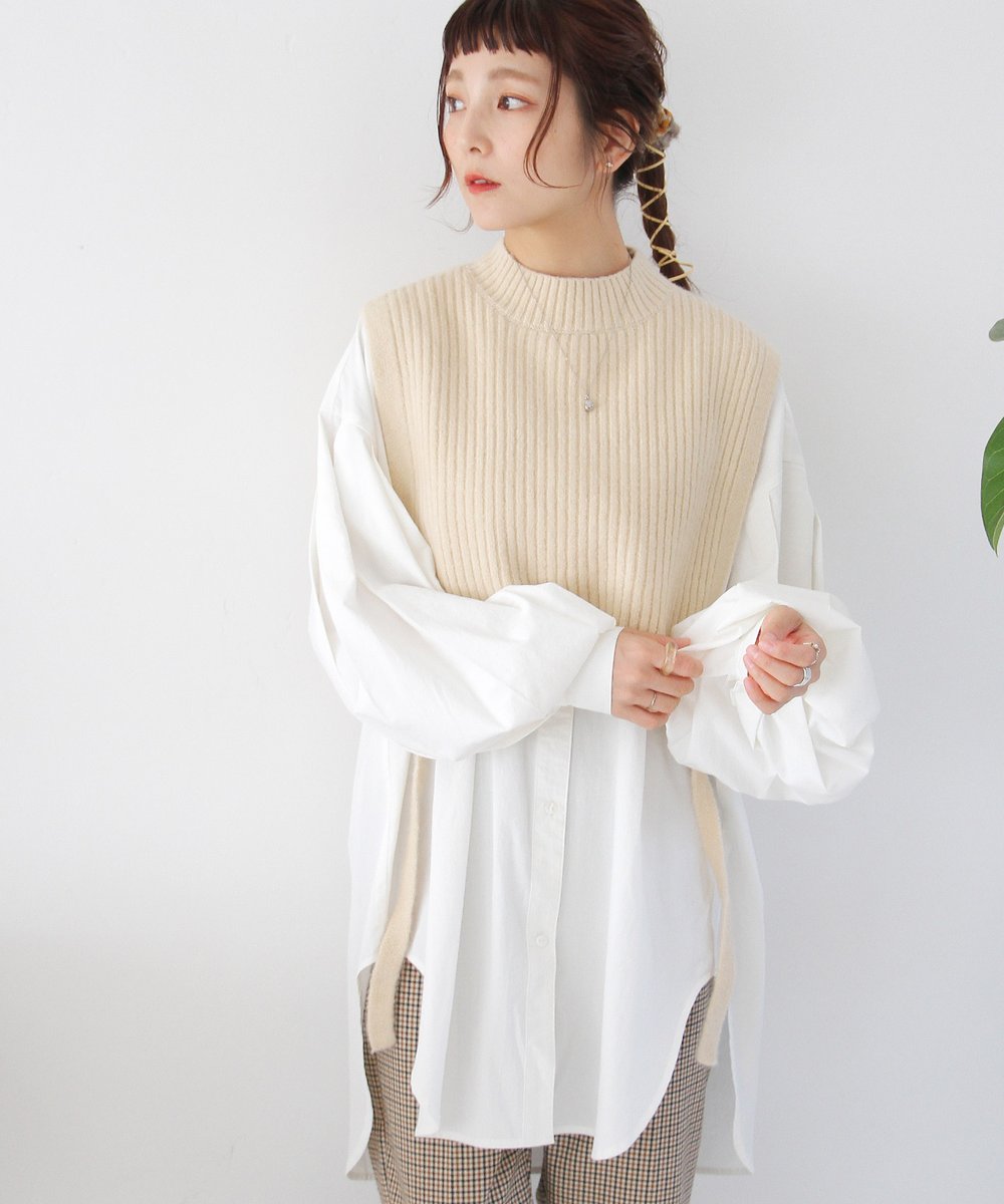 crisp_kyo's tweet photo. ＊NEW ARRIVAL＊

#c1k2906
ボリュームスリーブロングシャツ
¥5,940 tax in
(white,mustard) https://t.co/CarUZqw0XK