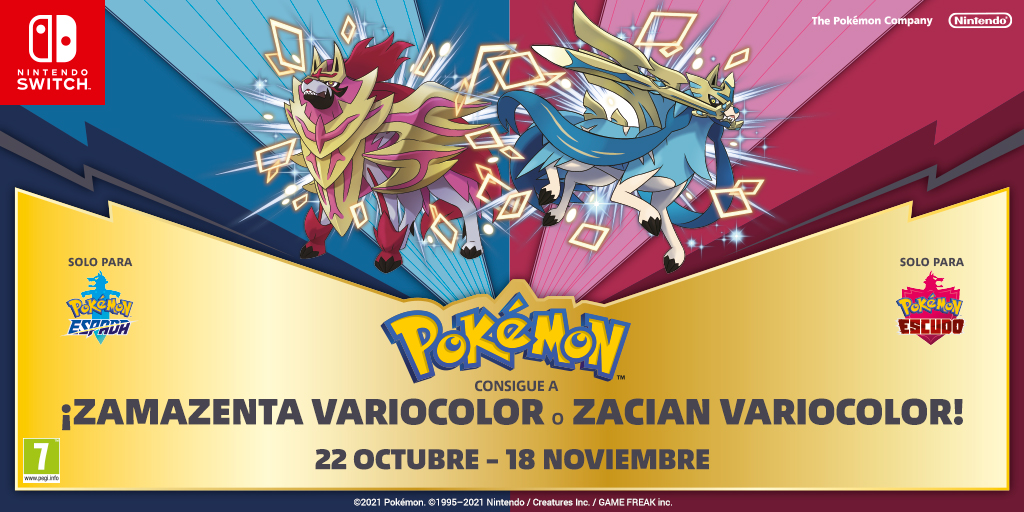 Fnac_Gamers's tweet image. ¿Quieres conseguir a #Zamazenta Variocolor para #PokemonEspada o a #Zacian Variocolor para #PokemonEscudo?⚔️🛡️

✅RT al Tweet
✅Mándanos un MD a @Fnac_Gamers, diciéndonos para qué juego quieres el código

El código puede ser canjeado hasta el 22/02/22 y recibiréis uno por juego📝