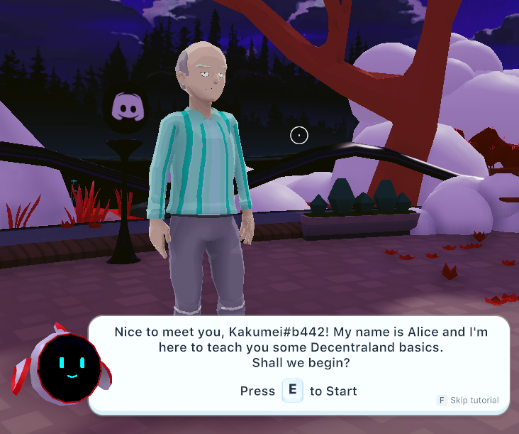 0xKakumei's tweet photo. no options for a nigiri or miso bowl head accessory, so i guess it's @chefgonpachi 

I'm gonna be RPing as Gonpachi trapped in the @decentraland metaverse - infuriated coz everythings too bright and loud and damn kids have no respect https://t.co/eNZXNwdyq5