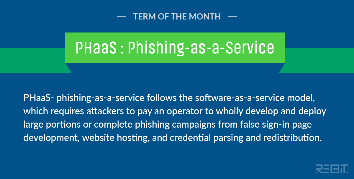 #ThreatActors have begun outsourcing #PhishingCampaigns to large-scale semi-automated operations that offer #PhaaS #PhishingAsAService at lower costs and less overhead.

#PHaaS is the @Cyplus #ToTM in our #October2021 issue.
#CyberPulse #CyberSecurityAwareness
 #NCSAM2021 #NCSAM