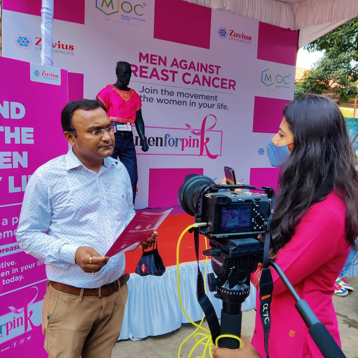 Zuvius's tweet photo. These men stand for the women in their life. What about you?
Take a stand for the women in your family by becoming #menforpink 
Spread the awareness -  https://t.co/F5sLwcpw0y #cancerprevention #cancerawareness #cancersupport #zuviuslifescience #BreastCancerAwarenessMonth https://t.co/XeSjxeFxP9
