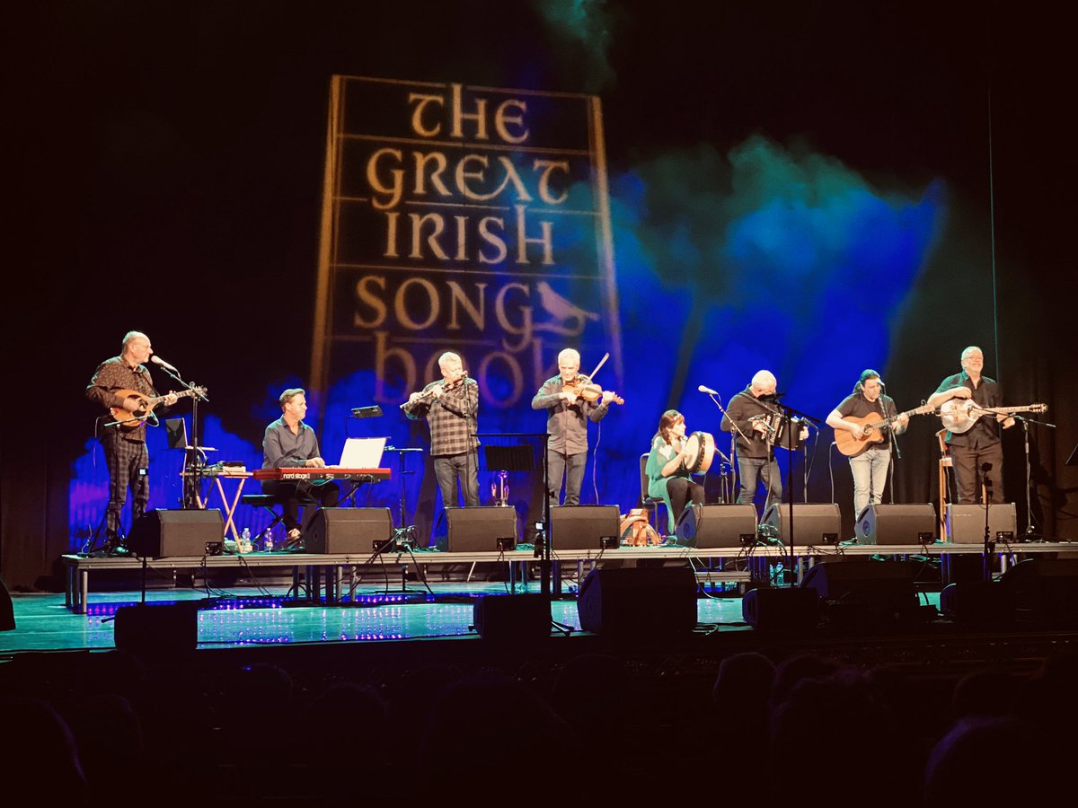 A steamy session with the incredible #CathyJordan & @dervishofficial in @gohbelfast part of @BelfastFestival Stunning songs with @Karenmatheson7 @Glen_Hansard @eddireader @CaraDillonSings @KennedySinger Wonderfully presented on @bbcradioulster by @LynetteFay & @RalphMcLeanShow