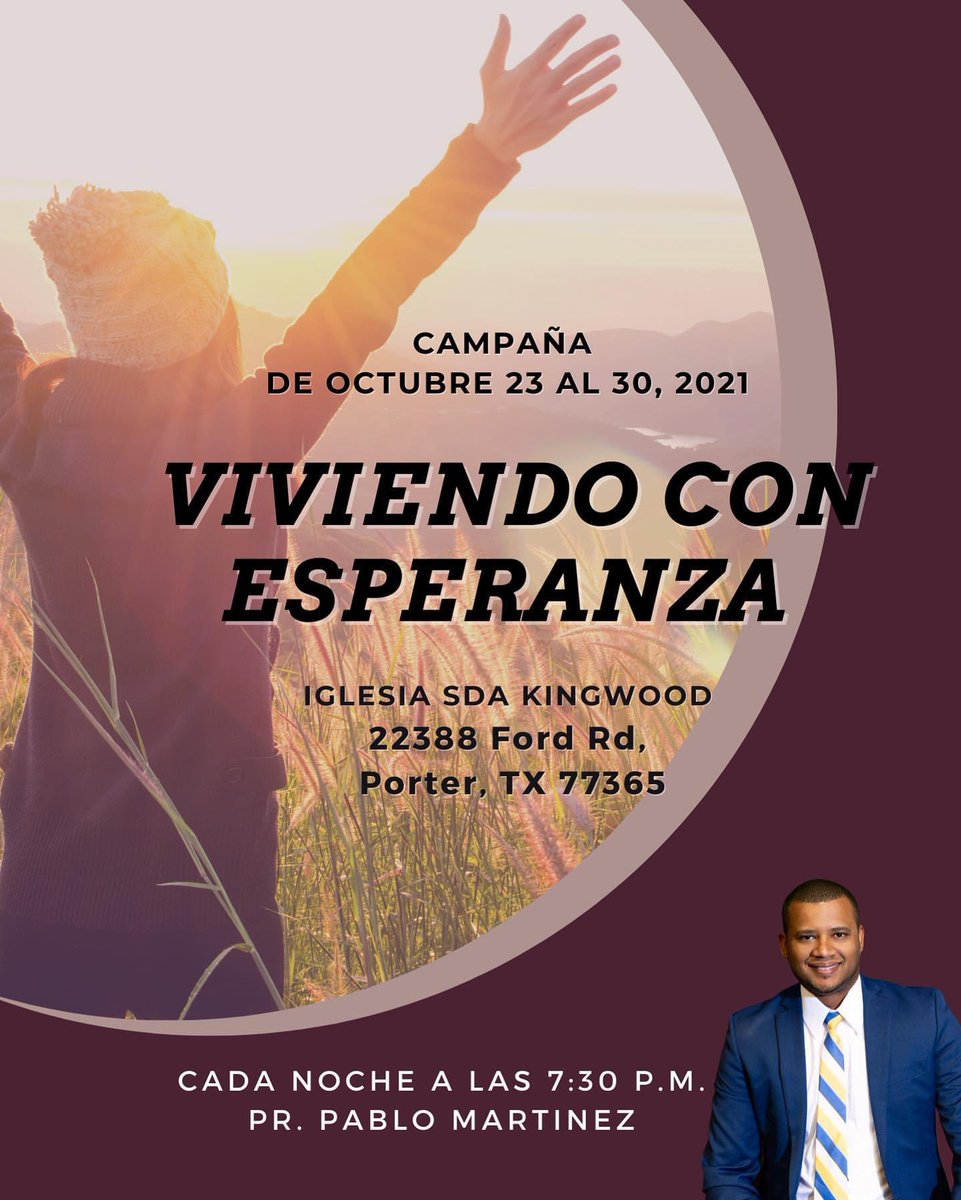 purposelychose7's tweet photo. Los esperamos presencial o live este Sábado 🙏

#lapalabradeDios #cristianos #esperanza #justicia #laverdad #fe #obediencia #proposito #jovenescristianos #pc7 #jovenesadventistas #hombresdeDios #mujeresdefe #mujeresdeDios #purposelychosen7 https://t.co/JJiuq49vO2