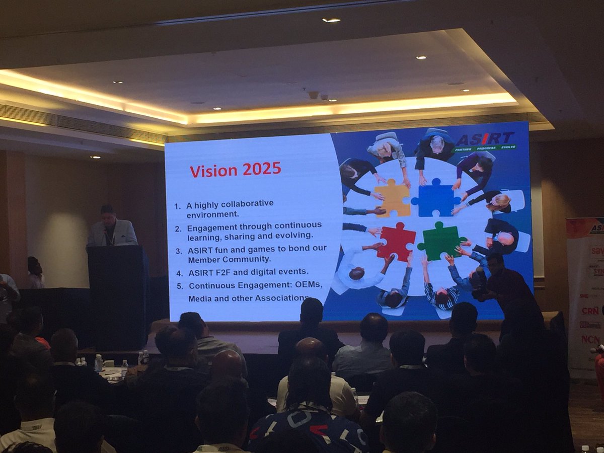 imevinod's tweet photo. #asirtsynergy Chairman @Tushar0505 keynote https://t.co/MJuiUUCp8m