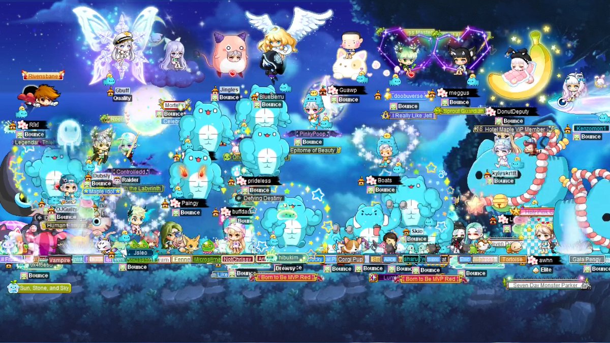 imdubsly's tweet photo. @MapleStory 
Bounce + BUGCAT https://t.co/LnydahupUD