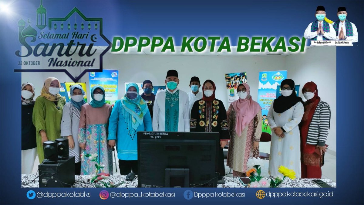 DPPPA Kota Bekasi mengucapkan Selamat Hari Santri Nasional 22 Oktober 2021 

<a href="/pemkotbekasi/">Pemerintah Kota Bekasi</a>
#dpppakotabekasi