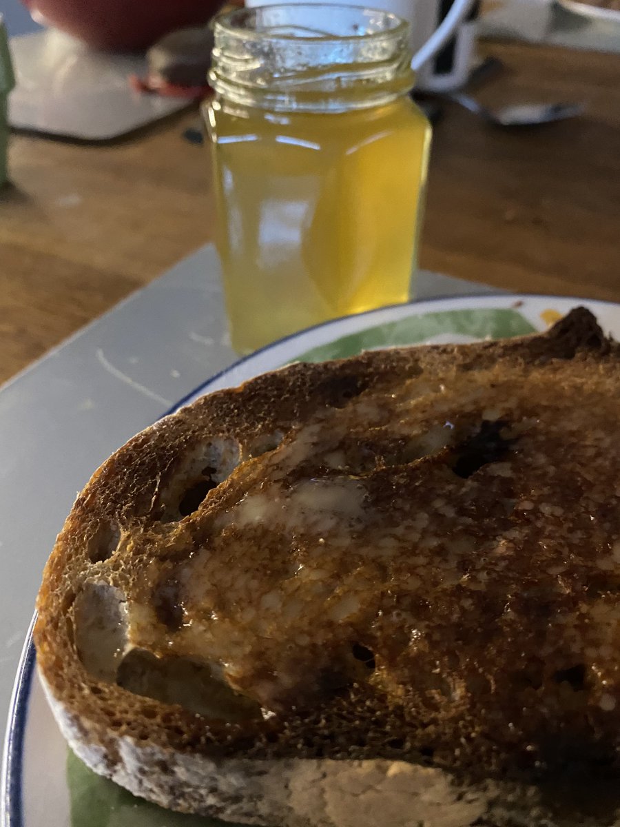 PimlicoSt's tweet photo. Enjoying my Forest School honey from the bees of Belgravia! @twocitiesnickie @StBarnabasSW1 @bishopSarahM @LM_Westminster https://t.co/h6rxmnXqKI