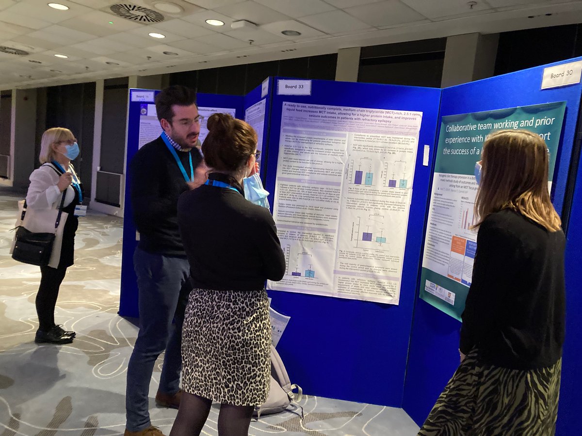 Great to present our data showing increased MCT and protein intake and further improved seizure outcomes in patients with refractory epilepsy when incorporating an MCT-rich 2.5:1 liquid feed into their ketogenic diet therapy (KDT) vs KDT alone @ #Keto2021