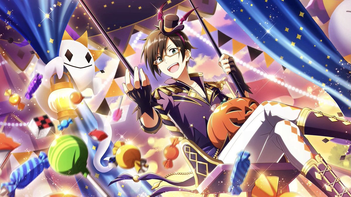 The devilish megane of the night is Iseya Shiki from “THE iDOLM@STER: SideM”!😈✨