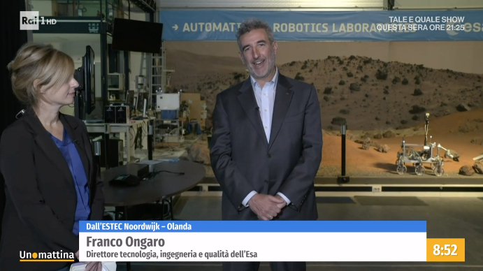 "Pianeti B, belli, abitabili come la terra non ne troviamo, il nostro pianeta è la nostra astronave e noi siamo tutti astronauti" Franco Ongaro, direttore tecnologia, ingegneria e qualità dell' <a href="/esa/">European Space Agency</a>. Rivedi lo spazio su raiplay.it/programmi/unom… #22ottobre