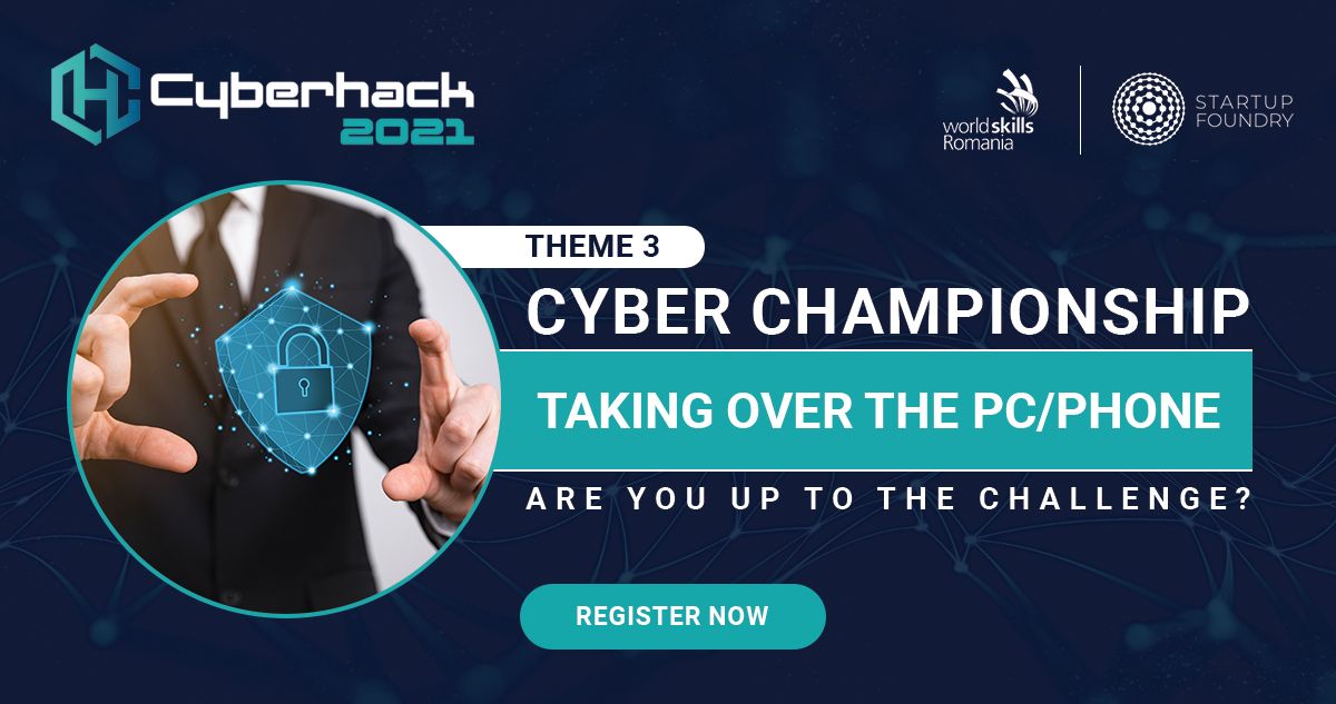 Fac ce vreau cu datele din laptopul sau telefonul tău! 👾 Hackerii sunt peste tot si fură informații, instalând malware-uri periculoase ☠ Înscrie-te la Media Cyberchallenge și crează o campanie eficientă pentru combaterea atacurilor cibernetice! buff.ly/3G91fGn