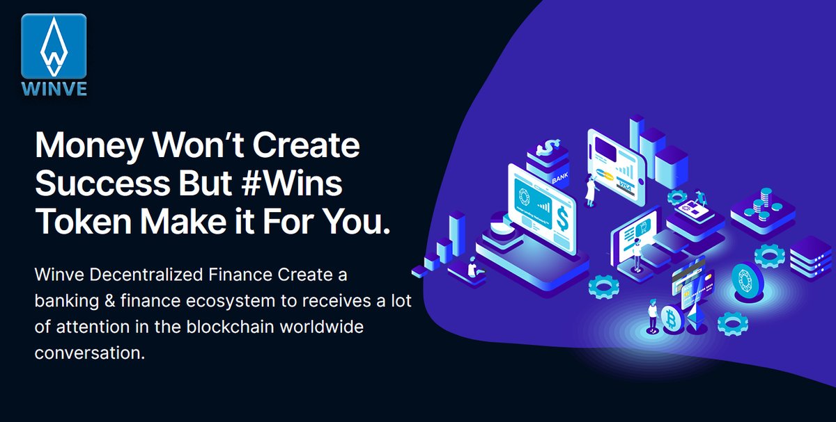 WinveOfficial's tweet photo. Money won't create #success but #WINS token make it for you!
#WINVE

A #decentralized #finance ecosystem bringing a new paradigm in the #crypto world and raising the bar to the new heights.

#Get involved with us for more:
📌https://t.co/OSlhhR2lvX
📌https://t.co/cYnyRuEjUf https://t.co/Ry3VlaJ9QJ