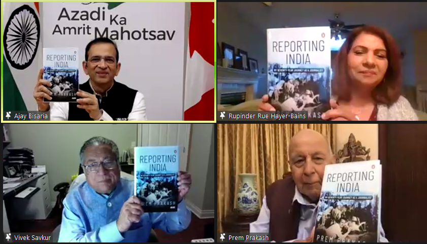 FoundationPK's tweet photo. The Nation covered the #Kitaab #Canada book launch Of #ReportingIndia by veteran journalist @pp1931, Chairman @ANI, in the presence of chief guest, High Commissioner of India, Ottawa, Canada @Ajaybis, Panelists: Rupinder Hayer-Bains & @savkur.
https://t.co/95nDxi6t7a https://t.co/zxh5DGyDme