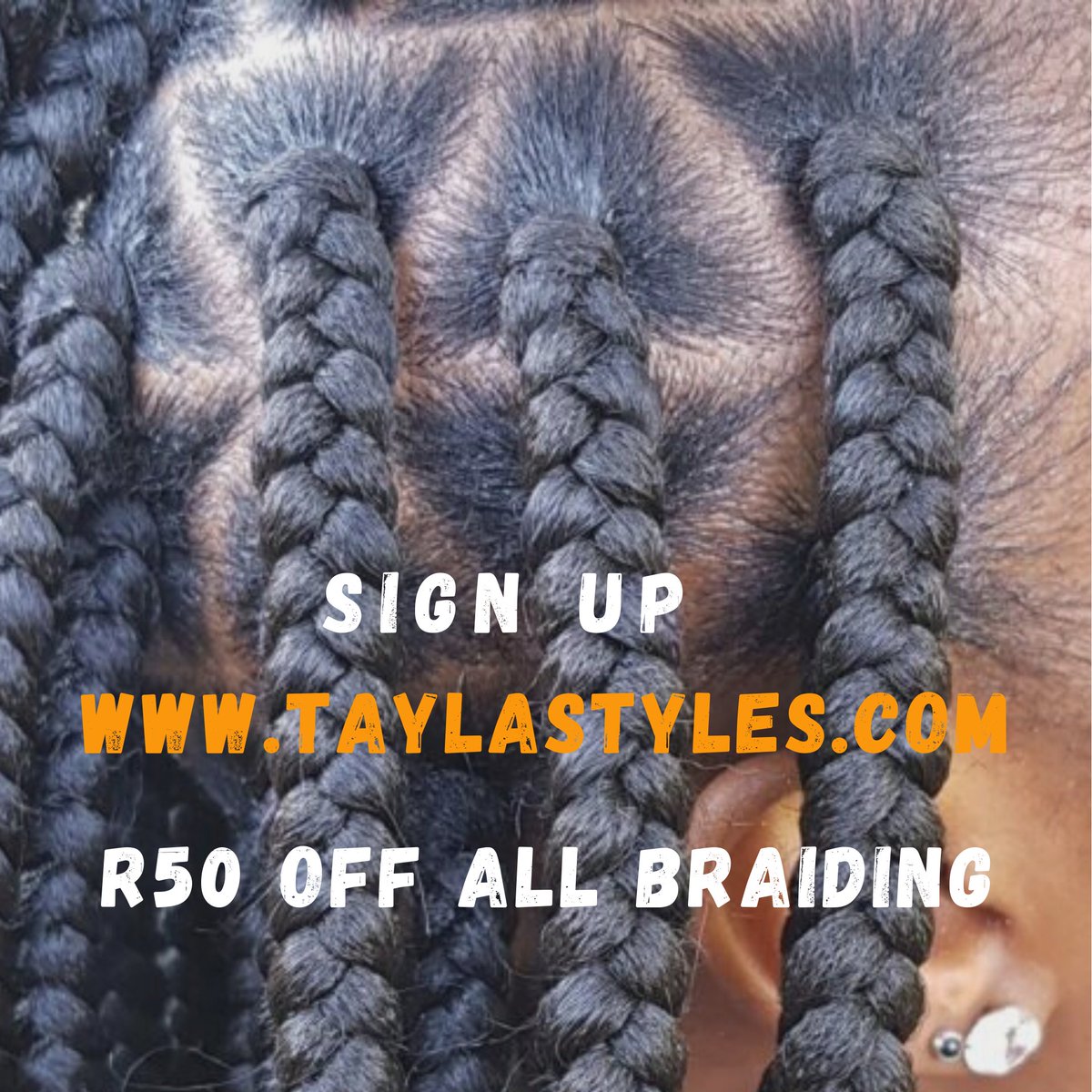 TaylaStyles_ZA's tweet photo. Friday Deals !
Sign up
Get R50 OFF first transaction
#signup
#hair
#braiding
#makeup
#nails
#manicure
#pedicure
#photography
#Station19
#mayabishop
#ItCanBe
#Pixel6
#Pixel6Pro
#FunFactWithMaria
#Gaming
#MotiBrothers
#Mswati
#MeInPerson
#SouthAfrica https://t.co/V6RIqqQNNP