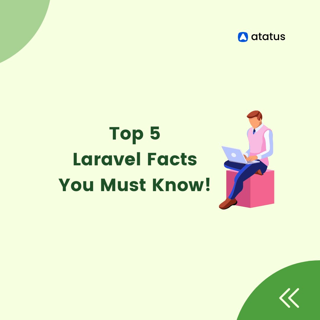 atatusapp's tweet photo. Do you know, Laravel is currently empowering over 20 million web domains around the world?

Yes, Know these amazing Laravel Facts!

#atatus #namlabs #laravel #laraveldeveloper #coding #webapplication #databases #php #html #css #javascript #programming #webdeveloper #Nodejs https://t.co/Rwrpancdm4