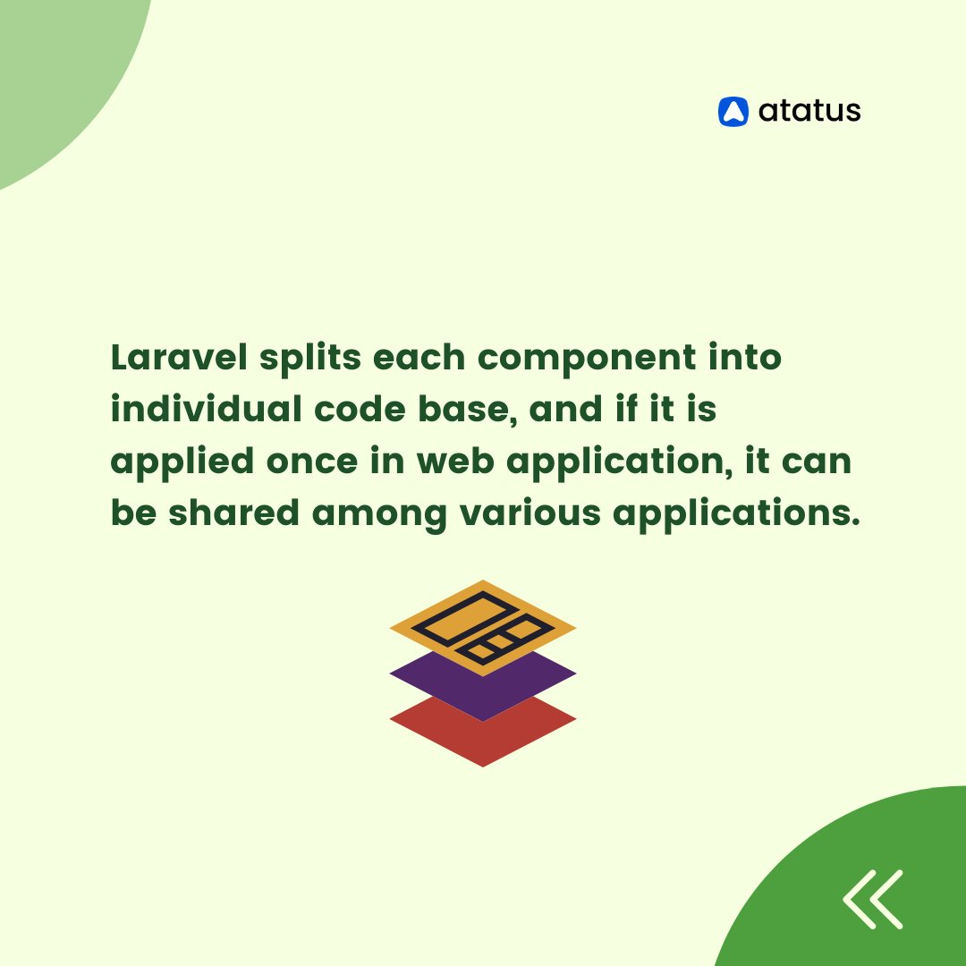 atatusapp's tweet photo. Do you know, Laravel is currently empowering over 20 million web domains around the world?

Yes, Know these amazing Laravel Facts!

#atatus #namlabs #laravel #laraveldeveloper #coding #webapplication #databases #php #html #css #javascript #programming #webdeveloper #Nodejs https://t.co/Rwrpancdm4